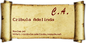 Czibula Adelinda névjegykártya